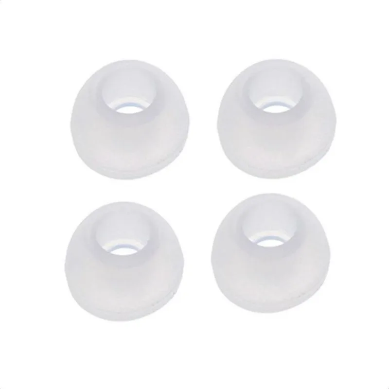 Kit Com 4 Borrachinhas Para Xiaomi Redmi Airdots Branca