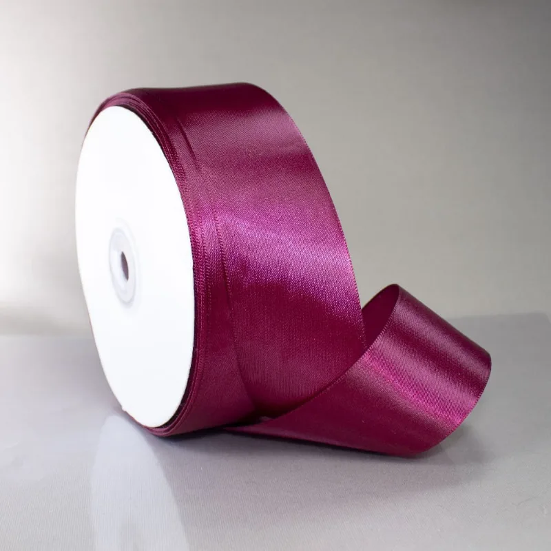 FITA DE CETIM LISA 38MM COM 45 METROS Marsala