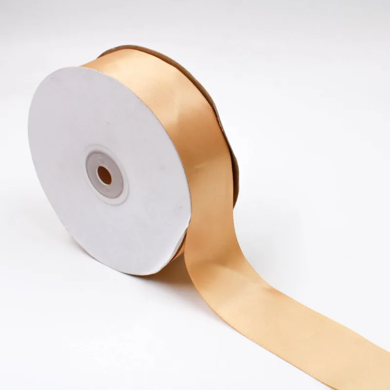 FITA DE CETIM LISA 38MM COM 45 METROS 0610 - Bege 0610