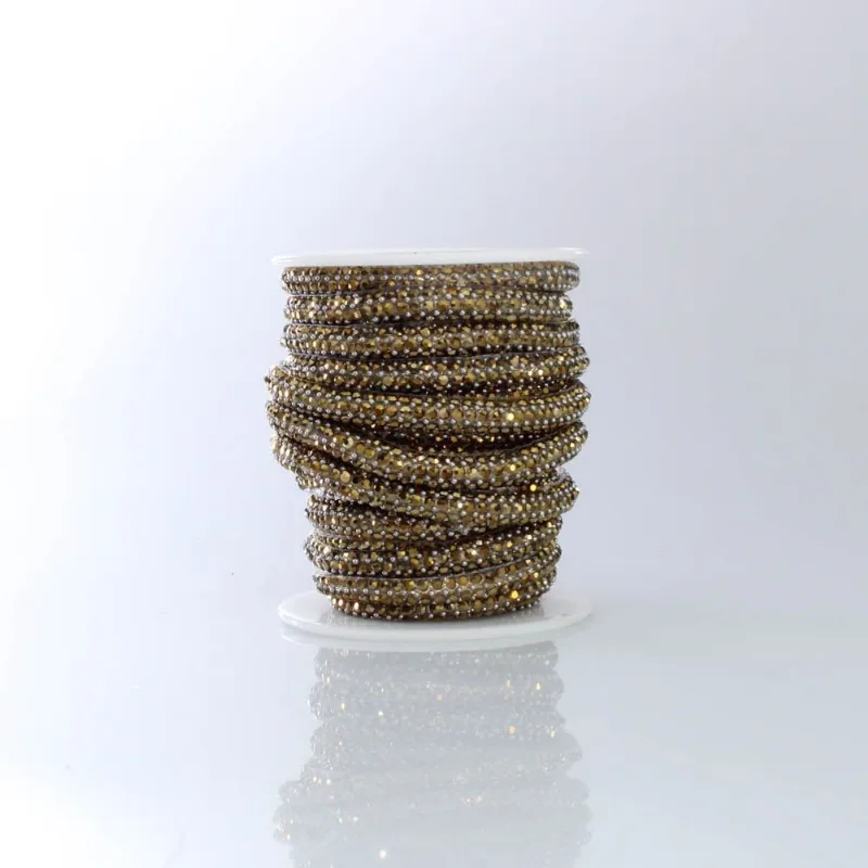 Cordao De Chaton E Strass 06Mm Com 4 Metros 021 - Mel 021