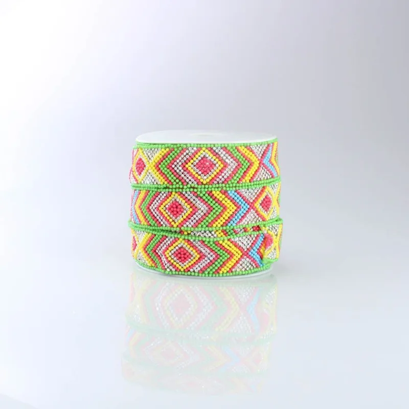 Bolinha De Resina E Strass 25Mm Termocolante Com 9 Metros Unica