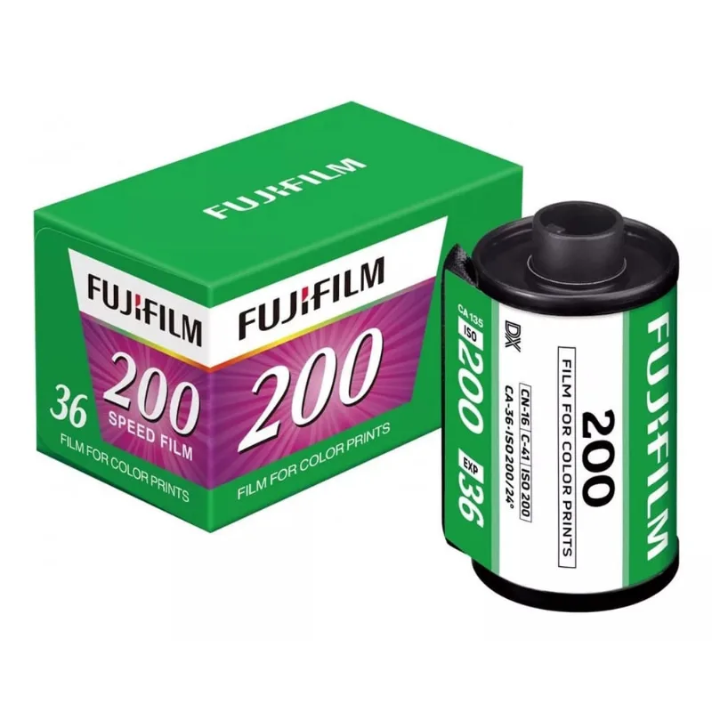 Filme fotográfico 35mm Fujifilm 200 iso 200 Colorido 36 poses