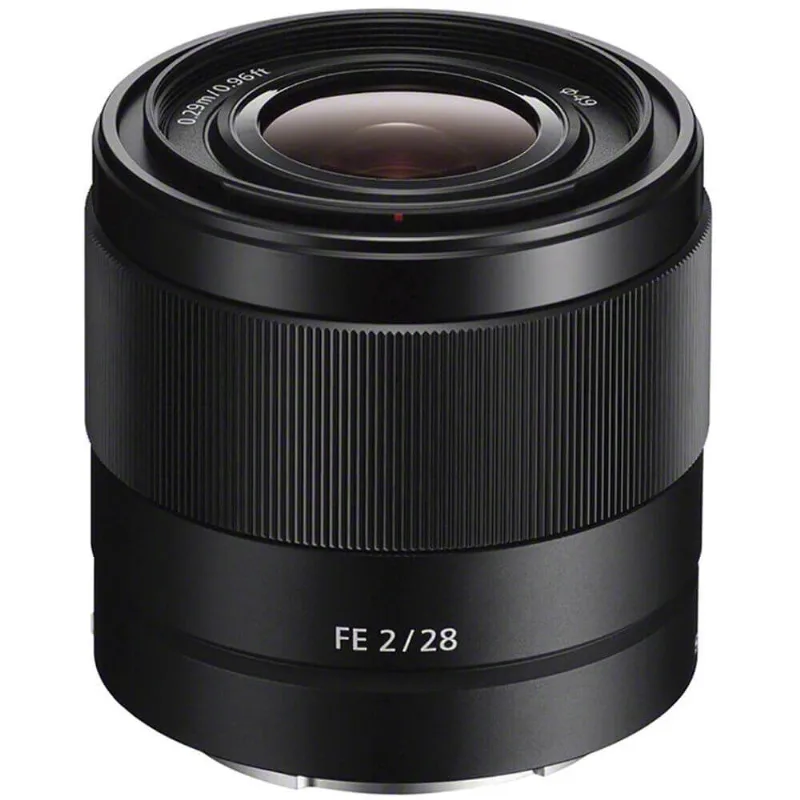 Lente Sony fe 28mm f/2 Mirrorless - SEL28F20