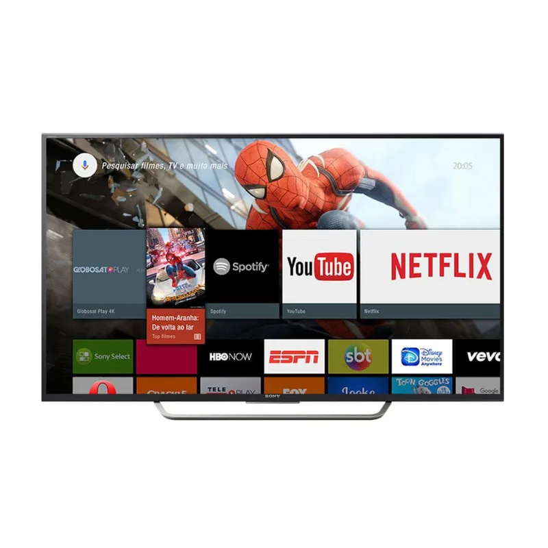 Smart TV LED 65 Sony Android 4K hdmi USB com Conversor Digital Integrado KD-65X7505D