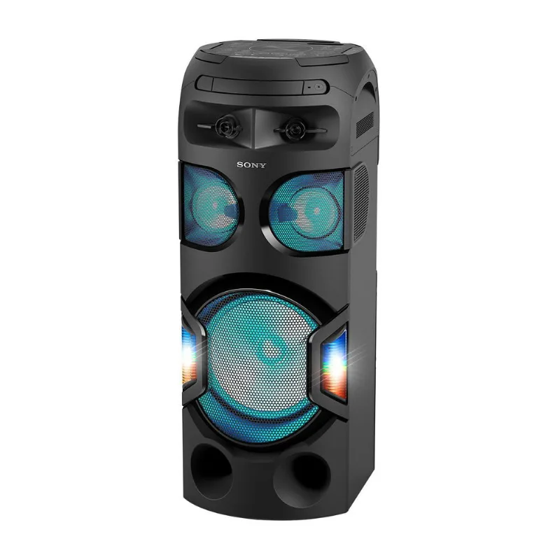 Mini System Sony CD-R, DVD-R, VCD MHC V71D Bivolt Preto