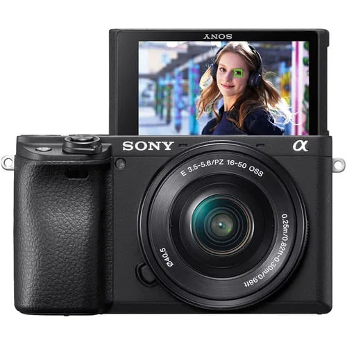 Câmera sony A6400 mirrorless kit com lente 16-50MM - Sony