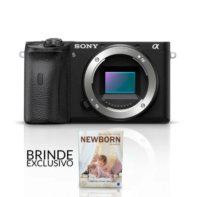 Câmera Sony a6600 Mirrorless 4K / ILCE6600 - Sony