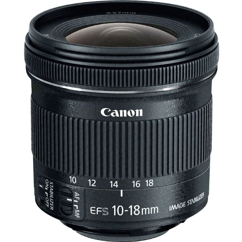 LENTE CANON EF-S 10-18mm F/4.5-5.6 IS STM