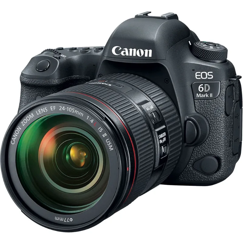 Câmera dslr Canon eos 6D Mark ii kit ef 24-105mm f / 4L is ii usm