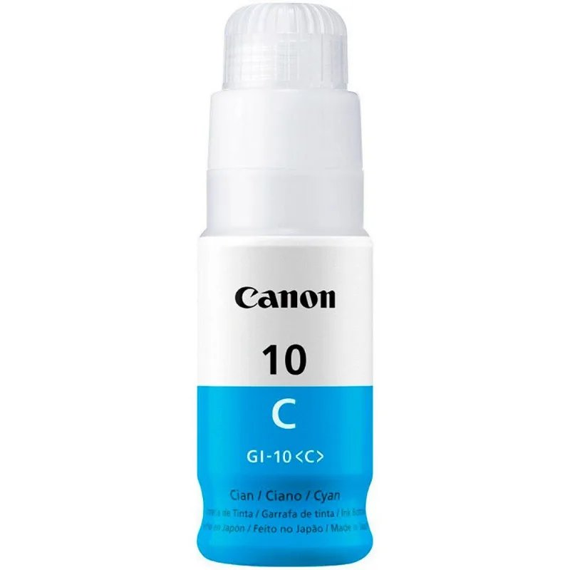 Garrafa De Tinta Canon GI-10C Ciano 3391C001AA (MP)