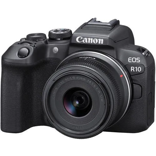Câmera Canon Eos R10 Com Lente 18-45Mm Mirrorless - Canon