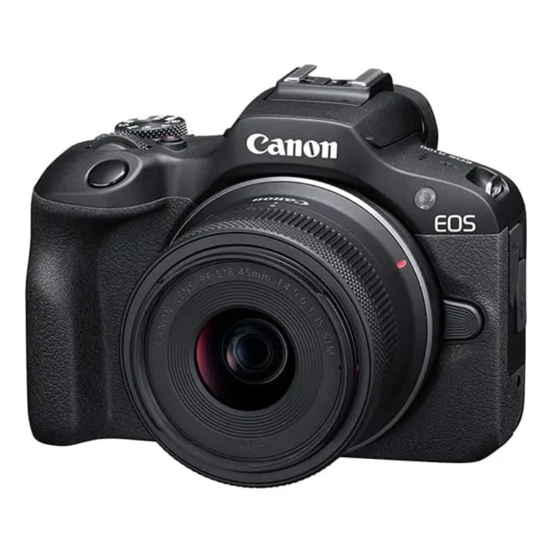 Câmera Digital Canon Eos R100 24.1mp 4k Com Lente Rf-s 18-45mm Is Stm – Qualidade Profissional Em Um Design Compacto