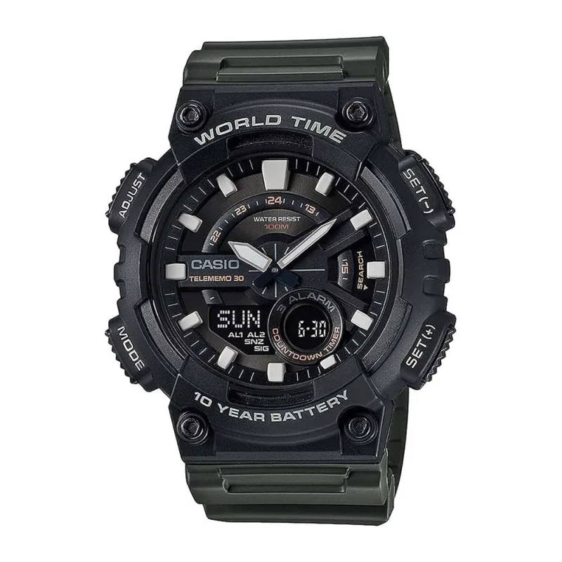 Relogio Casio Aeq-110w-3avdf-Sc - Casio