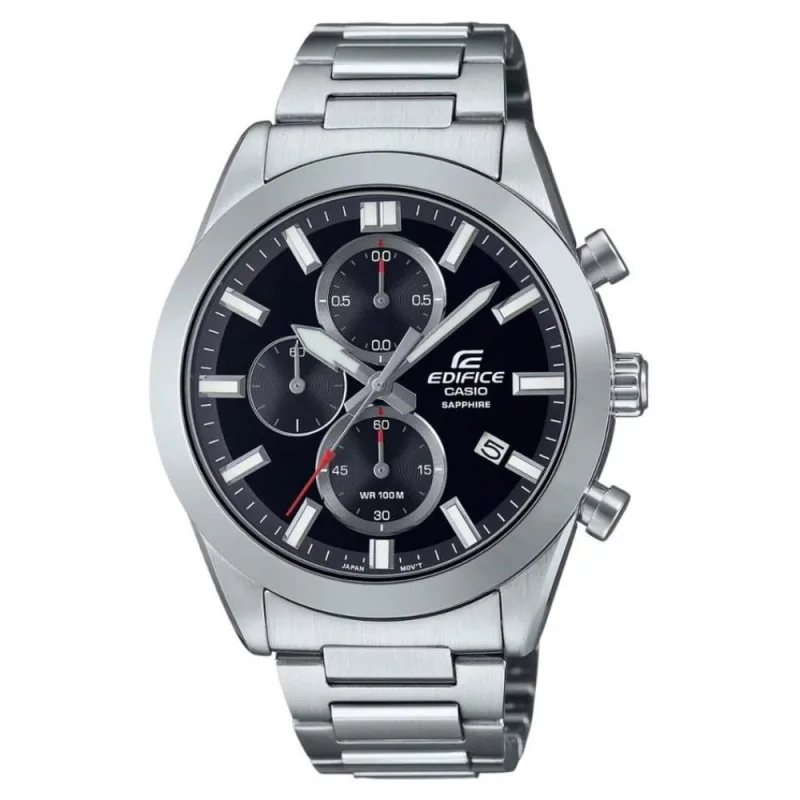 Relógio Masculino Casio Edifice Prata Analógico Calendário - Casio
