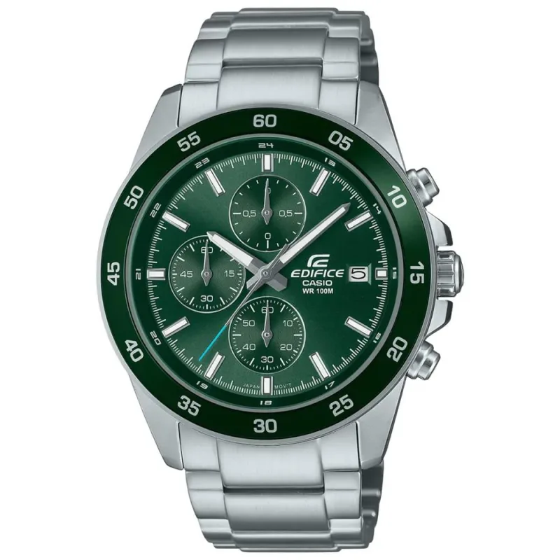 Relógio Casio Masculino Ref: Efr-526d-3avudf Edifice Cronógrafo Prateado - Casio