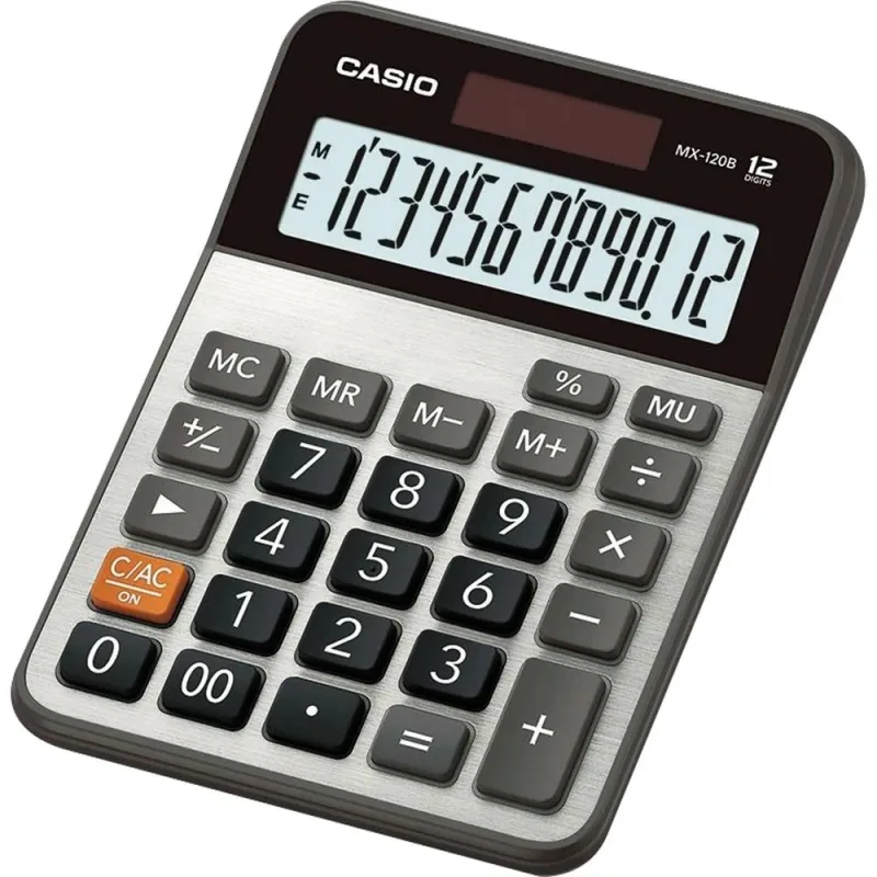 Calculadora De Mesa 12 Digitos (Mx-120b-W4-Dc) - Casio - LC