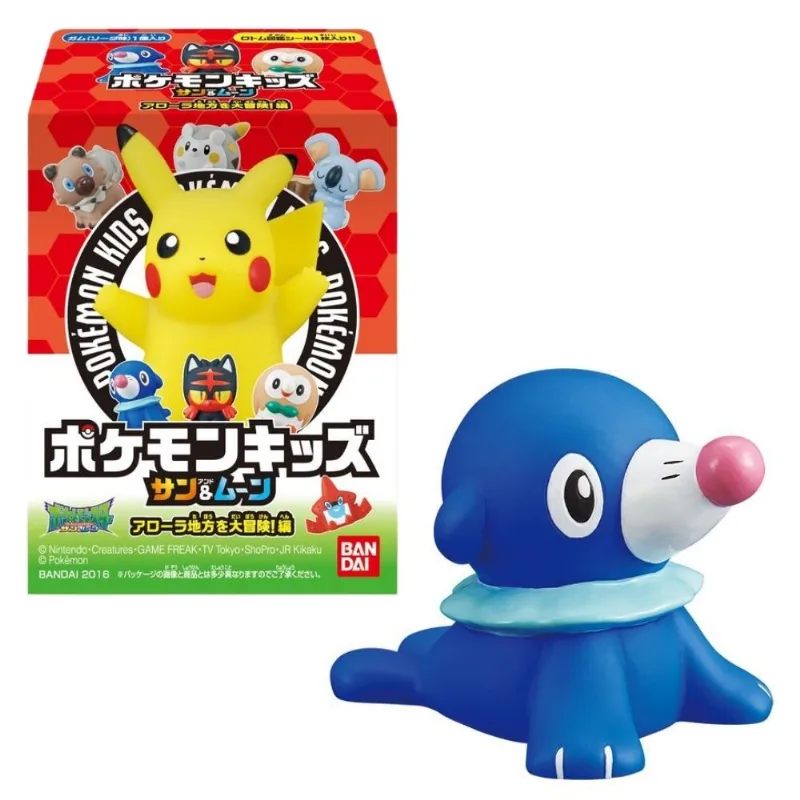 Boneco Pokémon Kids - Figura Popplio - Sun & Moon - Bandai