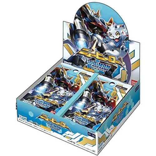 Digimon Card Game Novo Herói Japonês Booster Box BT-08 - Não Disponível