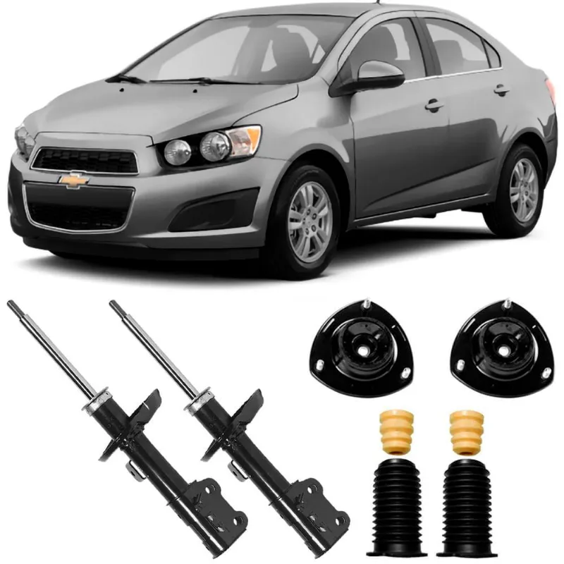 2 Amortecedor Chevrolet Sonic 12 A 14 Diant Le Ld Kyb E Kit