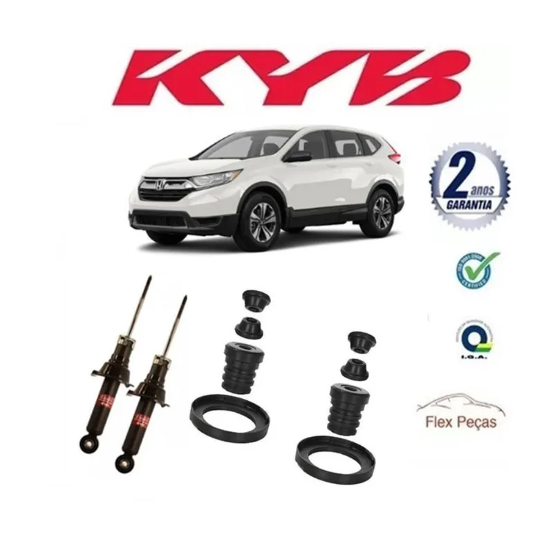 Amortecedor traseiro honda crv 2012 2013 2014 2015 2016 2017 2018 c/kits