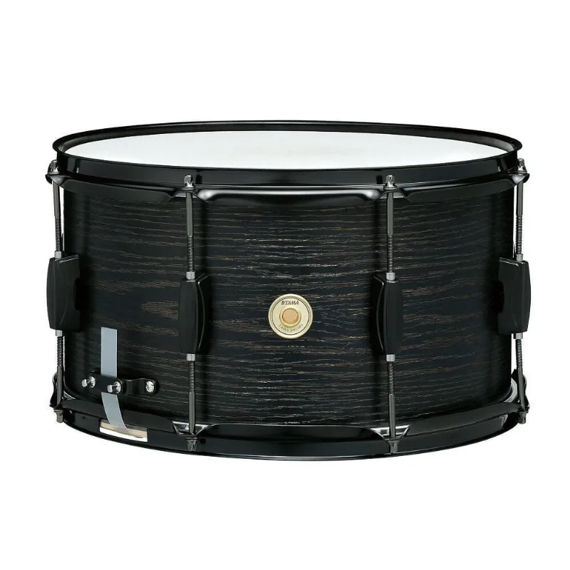 Caixa para Bateria Woodworks WP148BK-BOW 14x08 Black Oak Wrap Tama Drums
