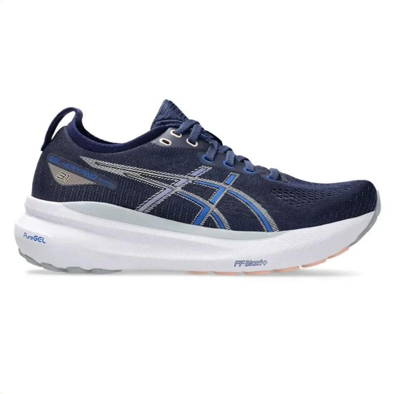 Tênis Asics Gel Kayano 31 Feminino Azul Marinho - Corrida