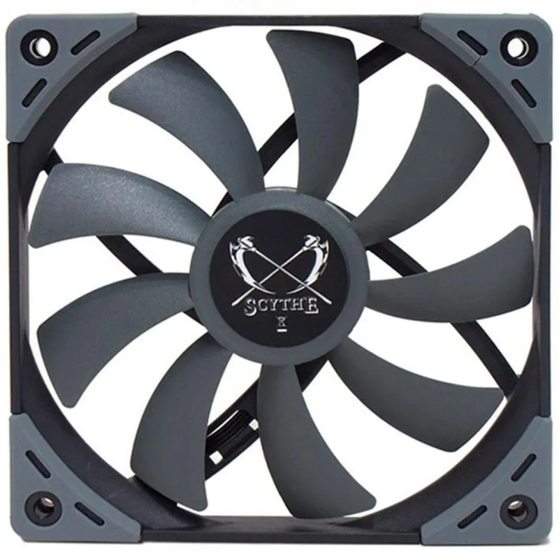 Cooler 120mm Scythe Kaze Flex - 1200 Rpm - Sem Pwm - Su1225fd12m-rh