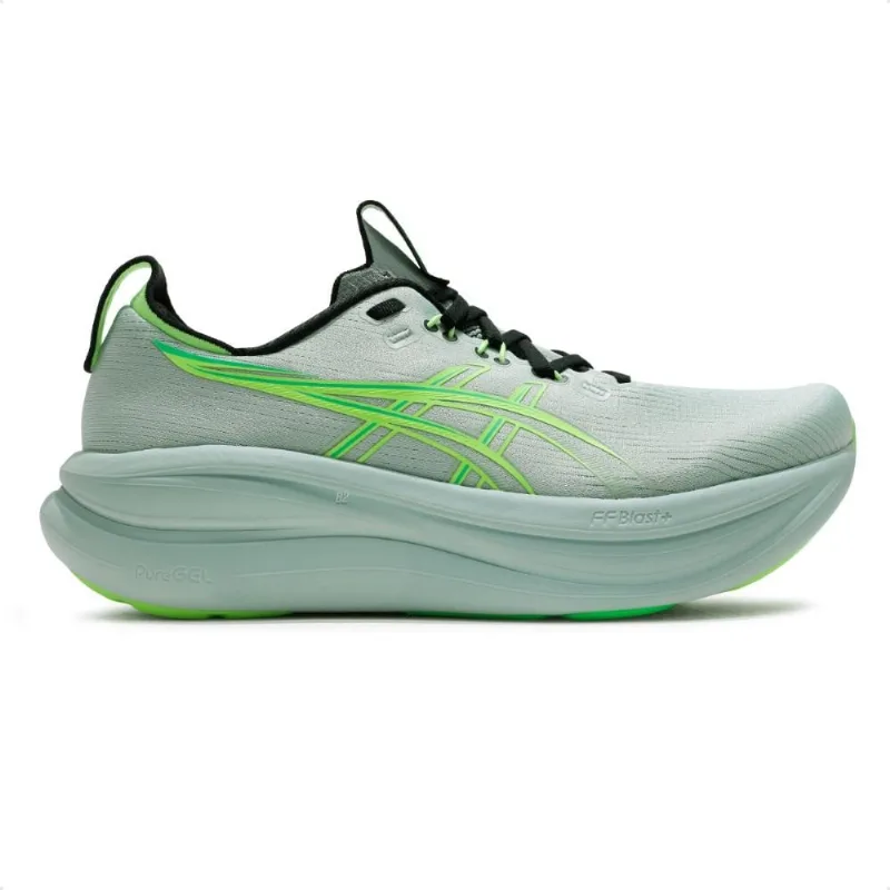 Tênis Asics Gel Nimbus 28 Masculino 40 / Verde / Preto