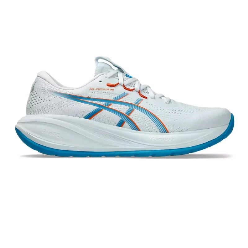 Tenis Asics Gel-cumulus 28 Branco/azul 40