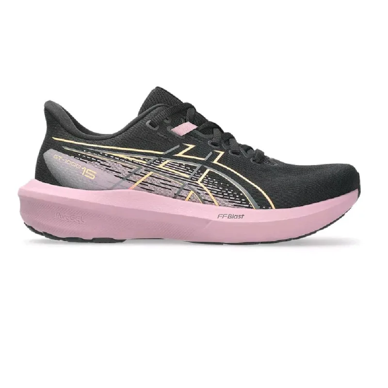 Tênis Asics GT-1000 15 Preto/Lilás 36
