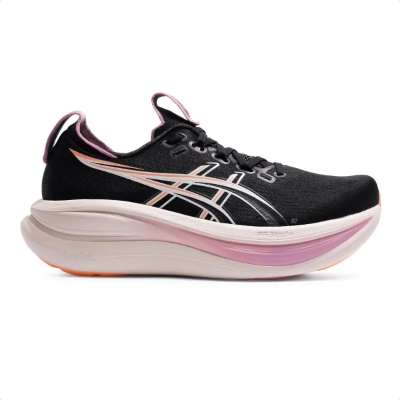 Tênis Asics Gel Nimbus 28 Feminino 38 / Preto e Rosa