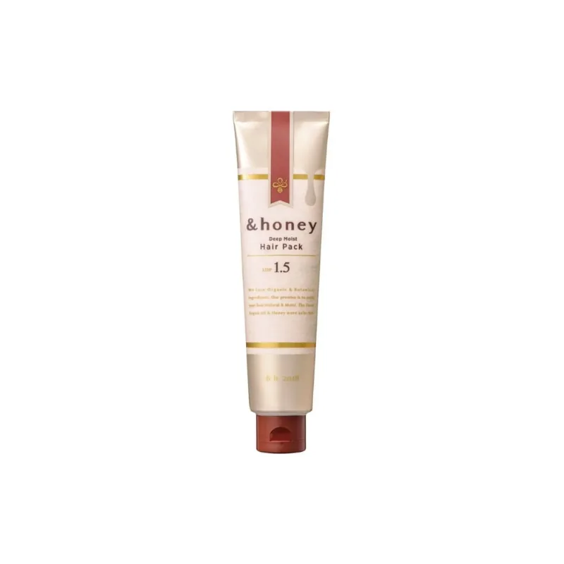 &Honey Deep Moist Hair Pack 1.5 Máscara de Tratamento Intensivo 130g