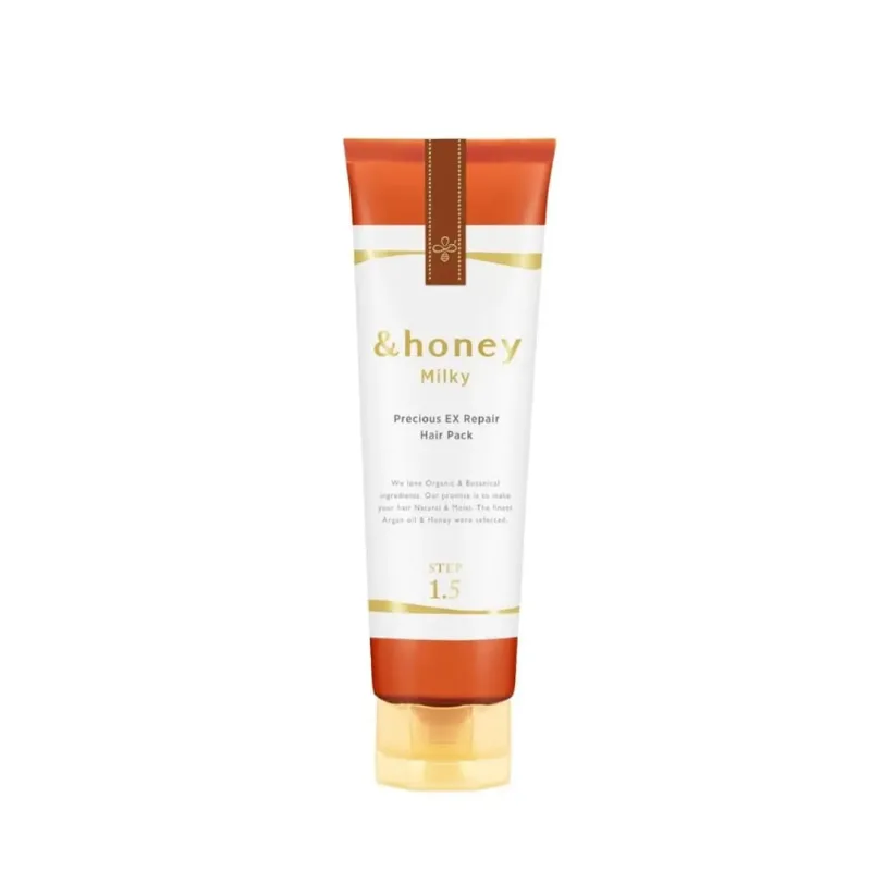 Máscara Capilar &honey Milky Precious EX Repair Nutrição Profunda 130g