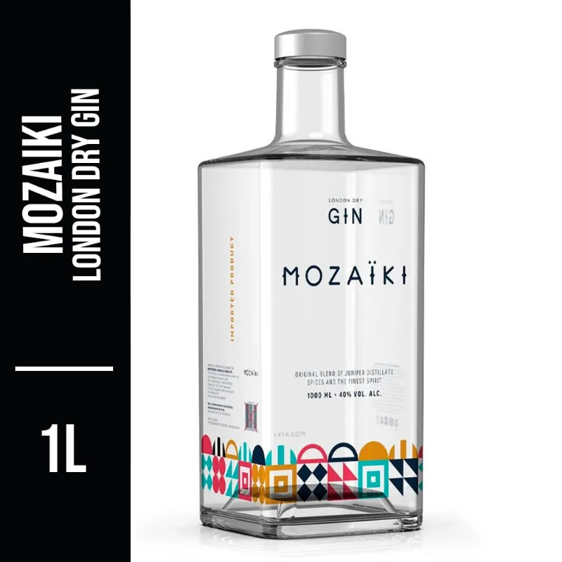 Gin Mozaiki London Dry 1l