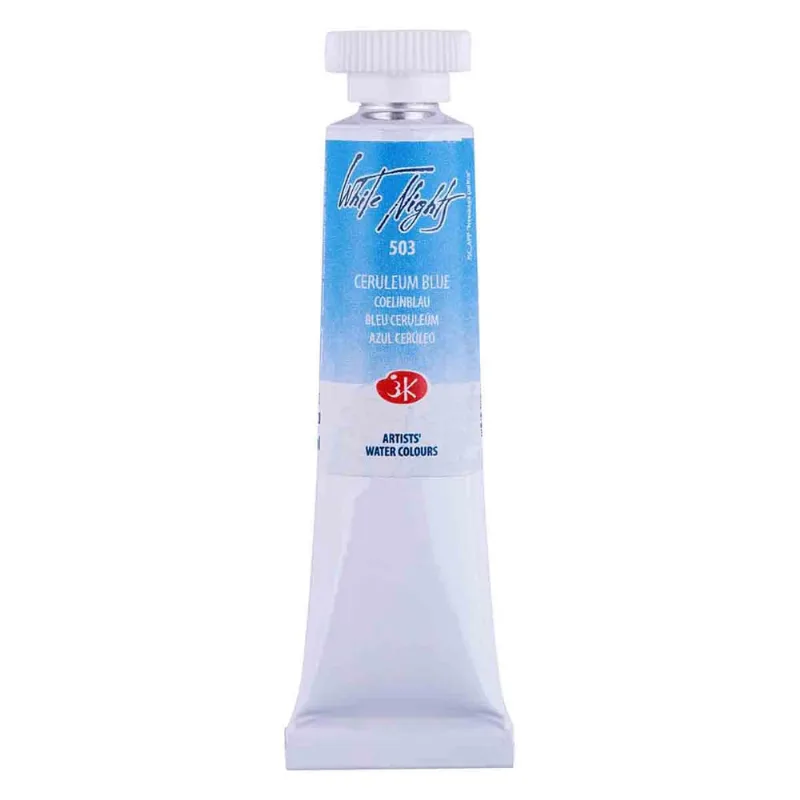 Aquarela White Nights Tubo 503 Ceruleum Blue 10ml