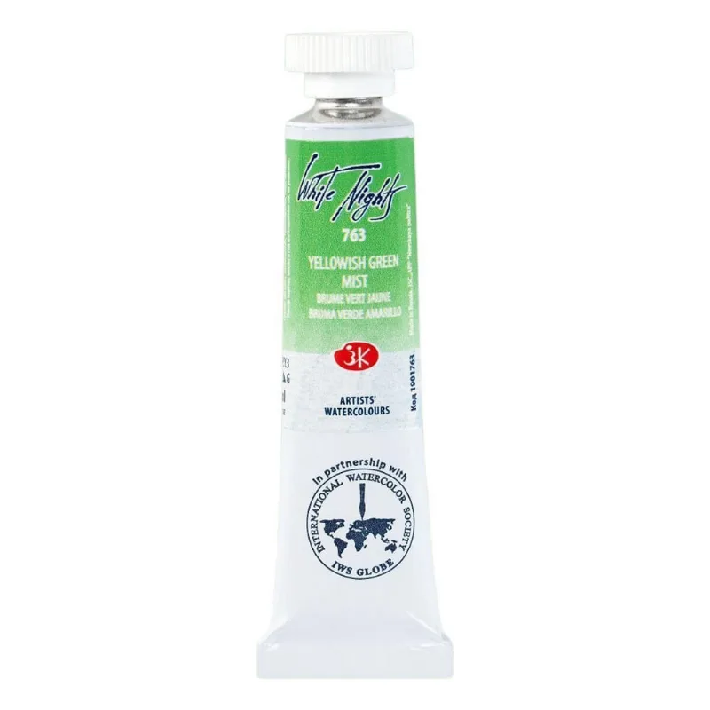 Aquarela White Nights Tubo 763 Yellowish Green Gran. 10Ml