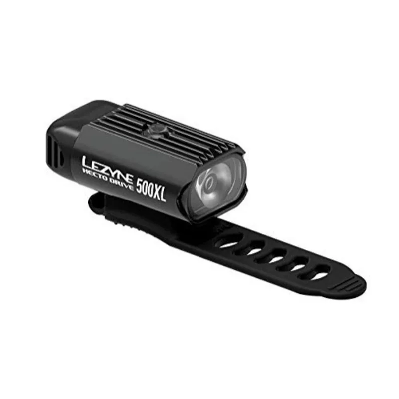 Lezyne Hecto Drive 500XL Farol de bicicleta, Preto