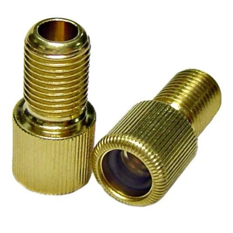 Adaptador Válvula Presta P/ Schrader 21mm Bronze