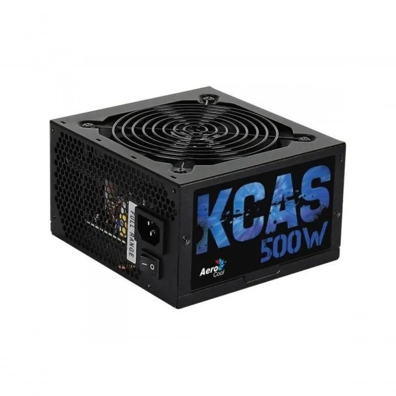 Fonte Gamer Atx Aerocool Kcas 500w 80 Plus Full Range Apfc - Aerocool