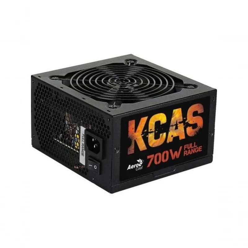Fonte Gamer Atx Aerocool Kcas 700w 80 Plus Full Range Apfc - Aerocool