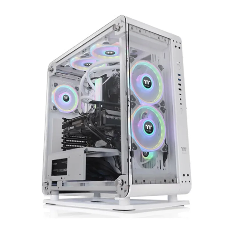 Gabinete Gamer Thermaltake Core P6 Vidro Temperado Mid Tower ATX Branco - CA-1V2-00M6WN-00 4371