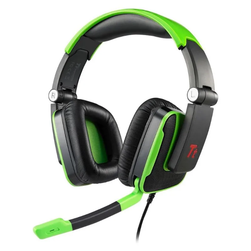 Headset Thermaltake Esports Console One - Para Pc, Xbox, Ps3 - Conector 3.5mm - Htsho001ecgr