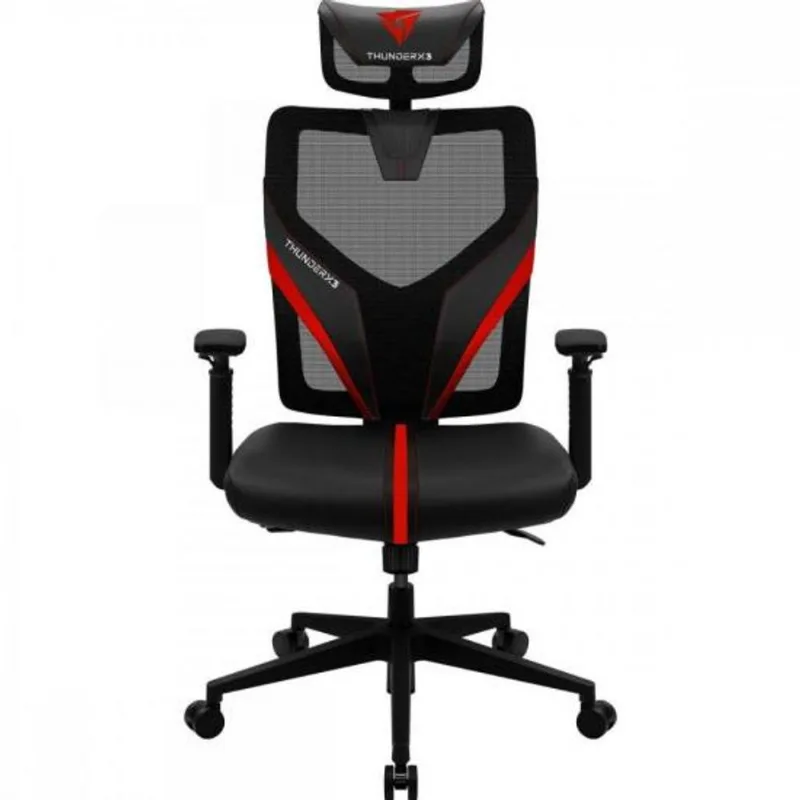 Cadeira Ergonomica Yama1 Preta/Vermelha THUNDERX3