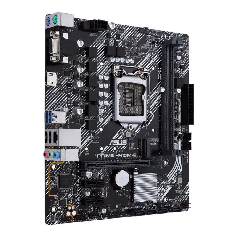 Placa-Mãe Asus p/Intel 1200 H410M-E Prime 2xDDR4 mATX 90MB13H0-C1BAY0 1709