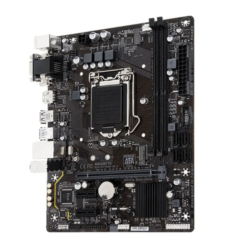 Placa Mãe Matx Lga 1151 Intel H110 Ddr4 Ga-H110m-M.2 Gigabyte