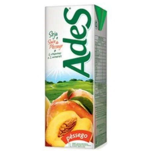 Alim Soja Ades Zero Pessego - ADES