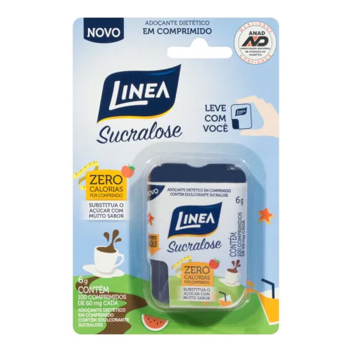 Linea Comprimido Sucralose 6g - LINEA