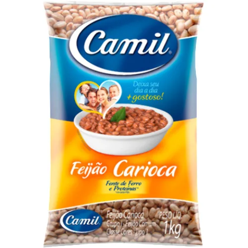 Feijão Carioca Tipo 1 Camil 1kg - CAMIL