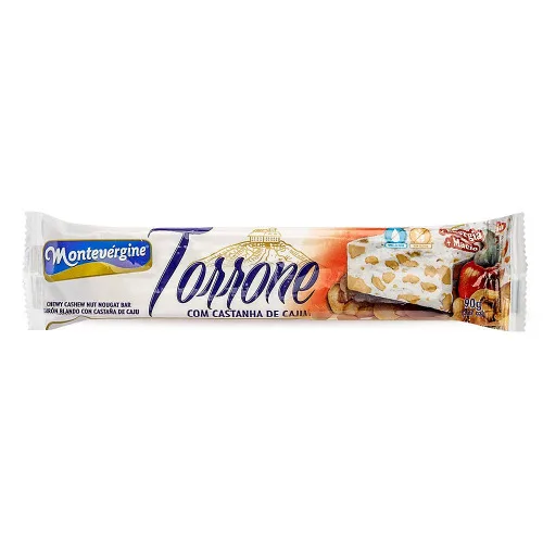 Torrone Com Castanha - MONTEVERGINE