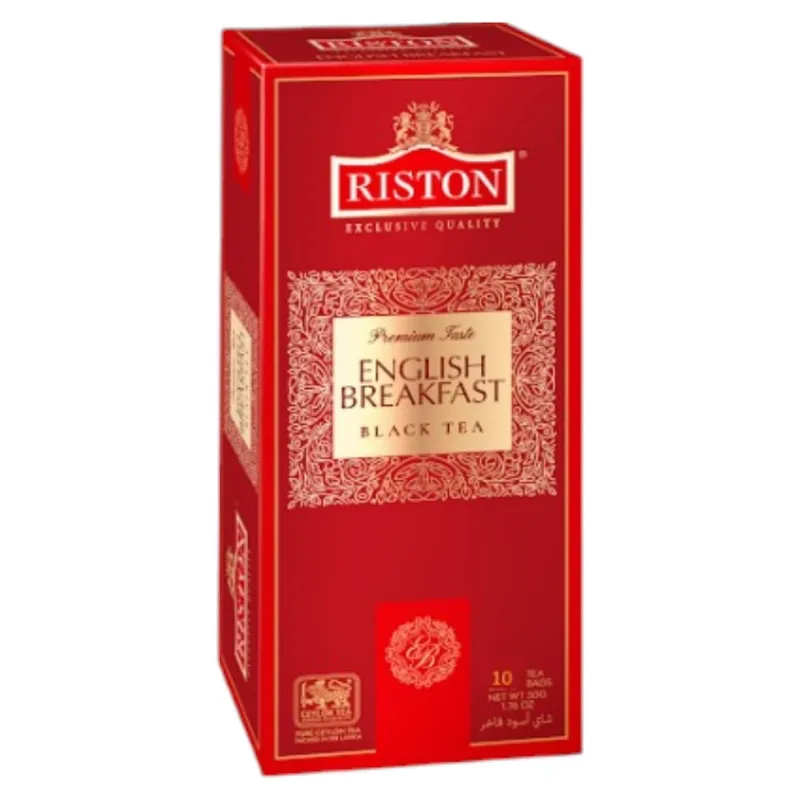 Chá Preto English Breakfast Riston 20g com 10 Unidades